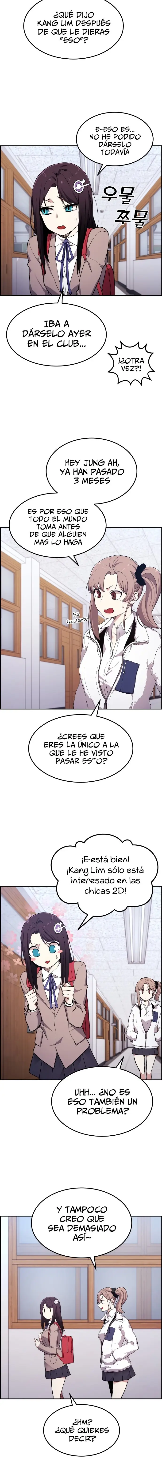 La Personaje Del Webtoon capítulo 4 página 11