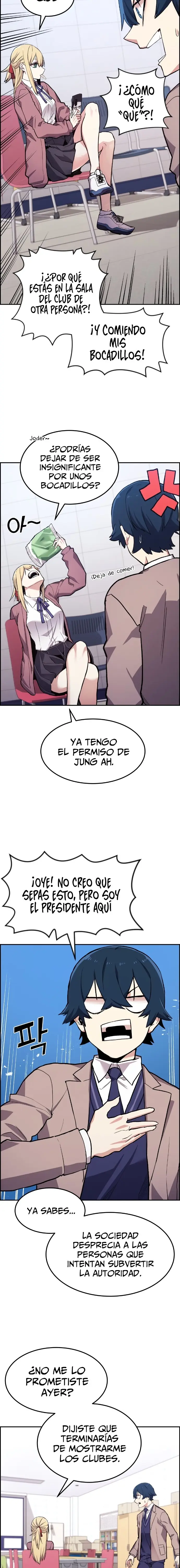 La Personaje Del Webtoon capítulo 4 página 17