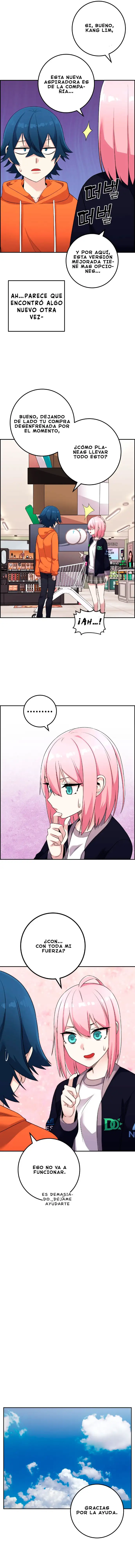 La Personaje Del Webtoon capítulo 40 página 9
