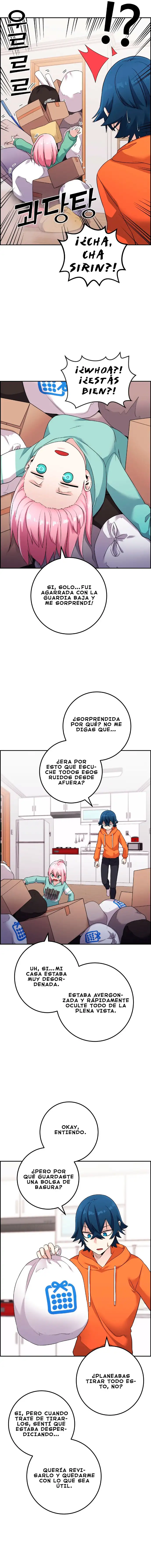 La Personaje Del Webtoon capítulo 40 página 17