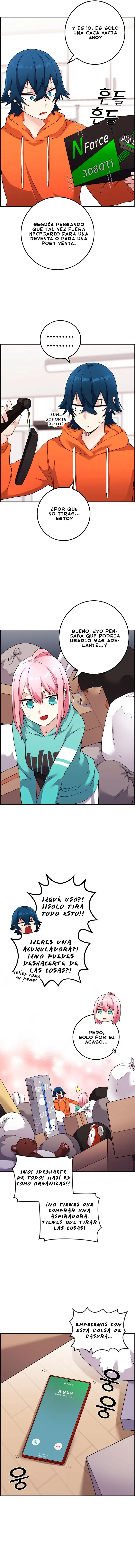 La Personaje Del Webtoon capítulo 40 página 18