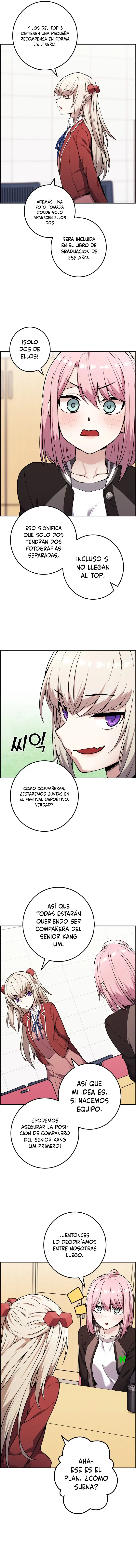 La Personaje Del Webtoon capítulo 45 página 14