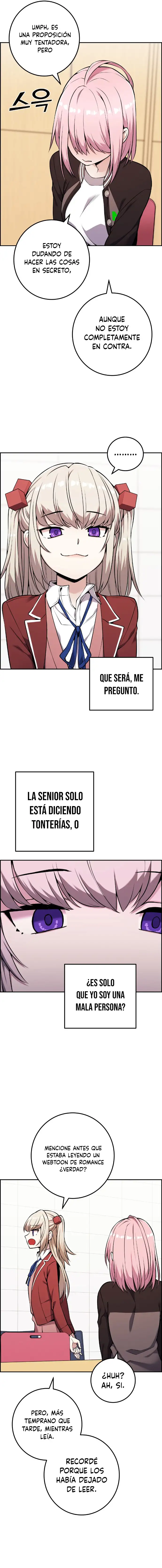 La Personaje Del Webtoon capítulo 45 página 15