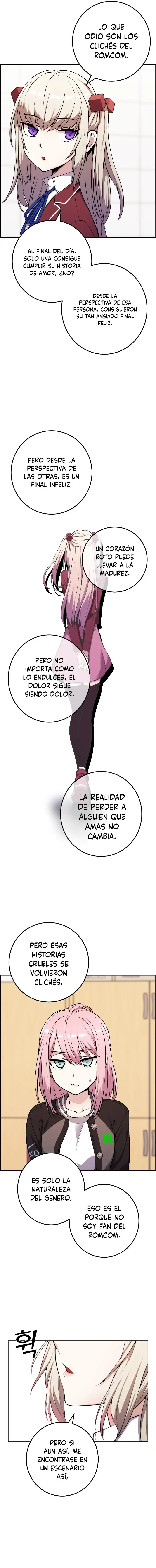 La Personaje Del Webtoon capítulo 45 página 17