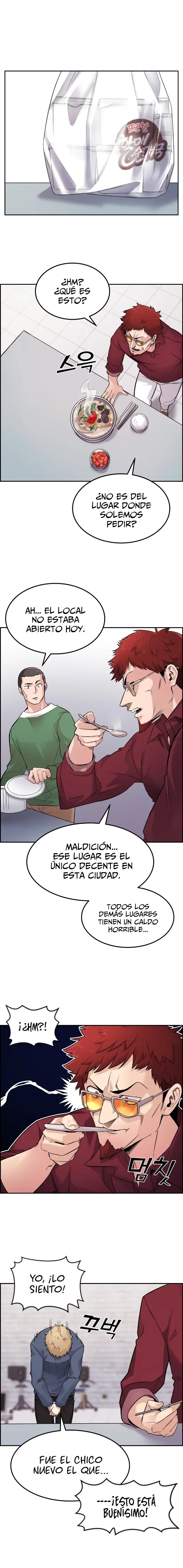 La Personaje Del Webtoon capítulo 5 página 16