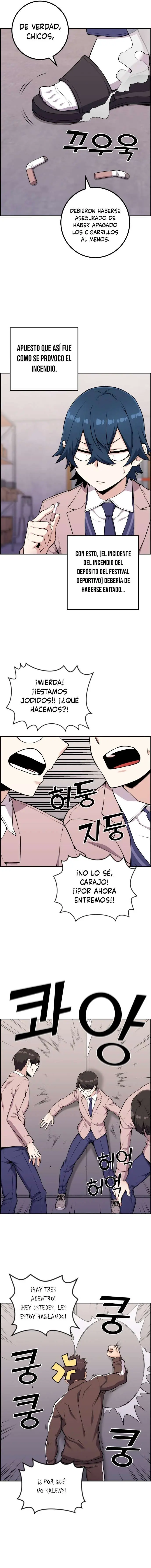 La Personaje Del Webtoon capítulo 50 página 5
