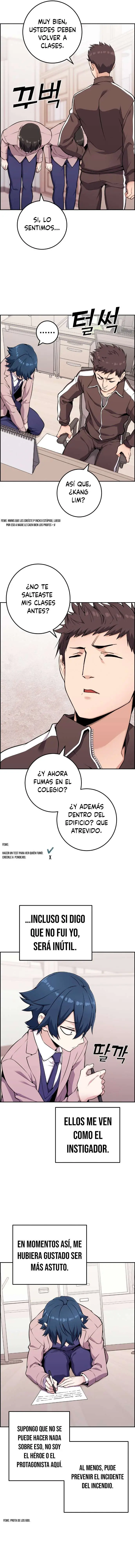 La Personaje Del Webtoon capítulo 50 página 7