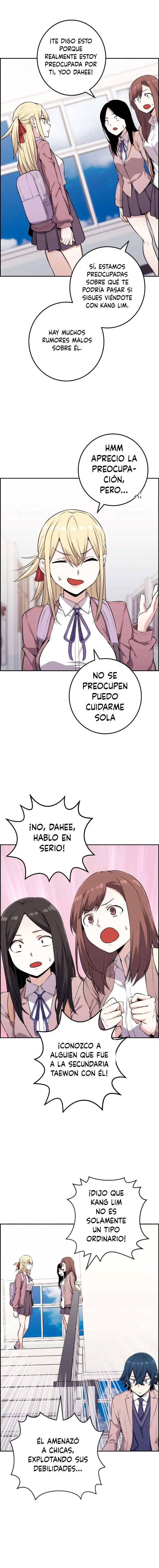 La Personaje Del Webtoon capítulo 50 página 11
