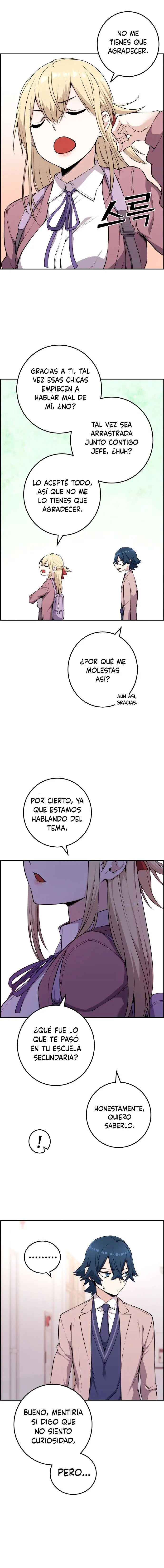 La Personaje Del Webtoon capítulo 50 página 14
