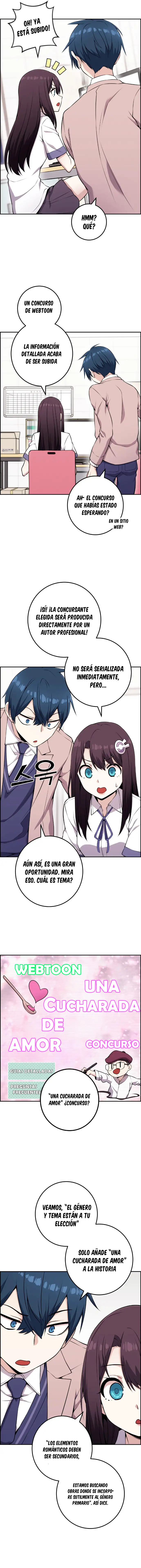 La Personaje Del Webtoon capítulo 52 página 3