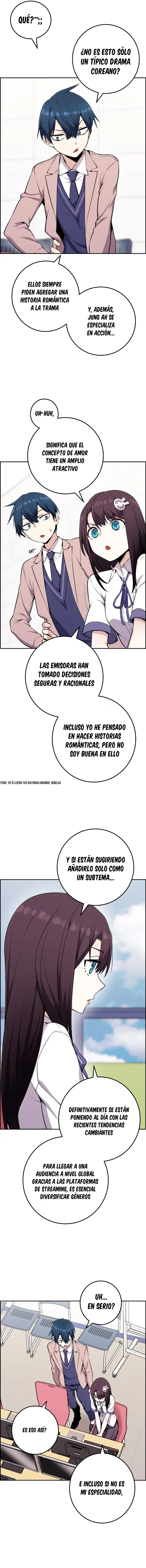 La Personaje Del Webtoon capítulo 52 página 4