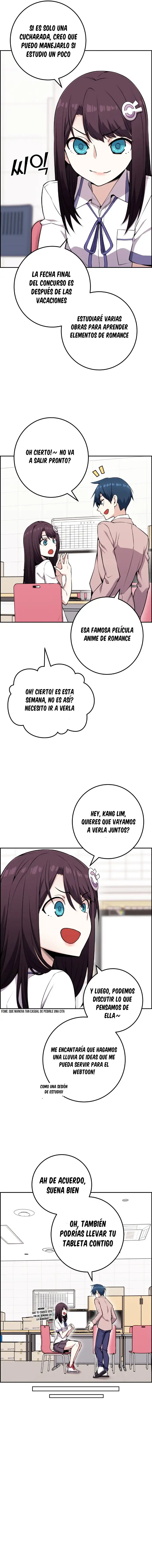 La Personaje Del Webtoon capítulo 52 página 5