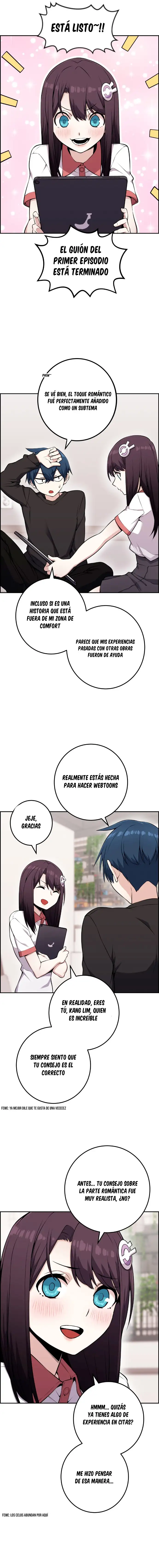 La Personaje Del Webtoon capítulo 52 página 12