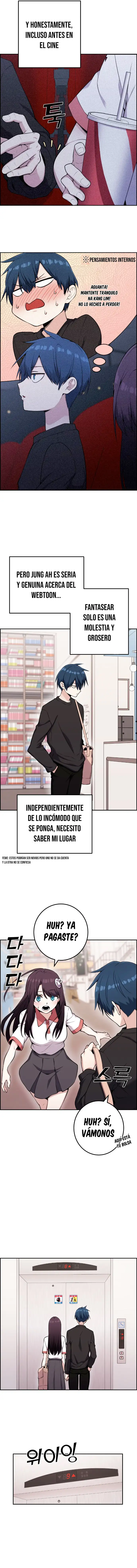 La Personaje Del Webtoon capítulo 52 página 17