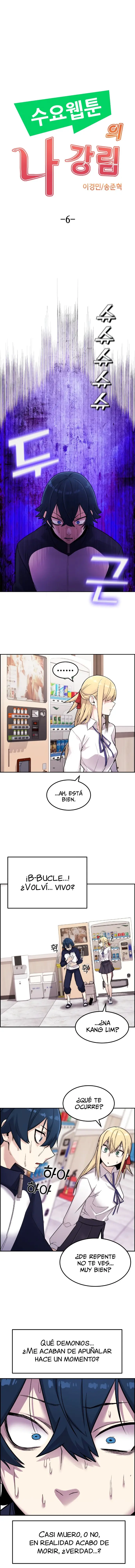 La Personaje Del Webtoon capítulo 6 página 5
