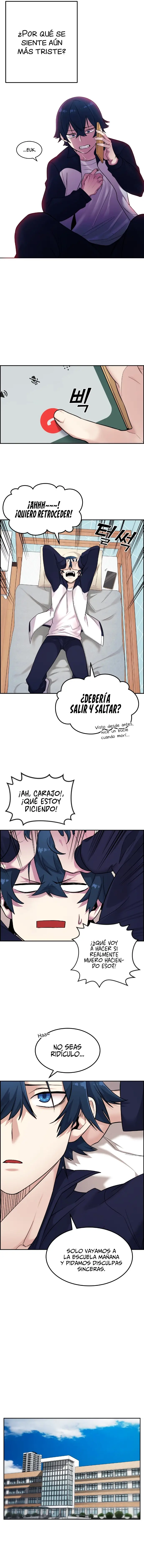 La Personaje Del Webtoon capítulo 6 página 21