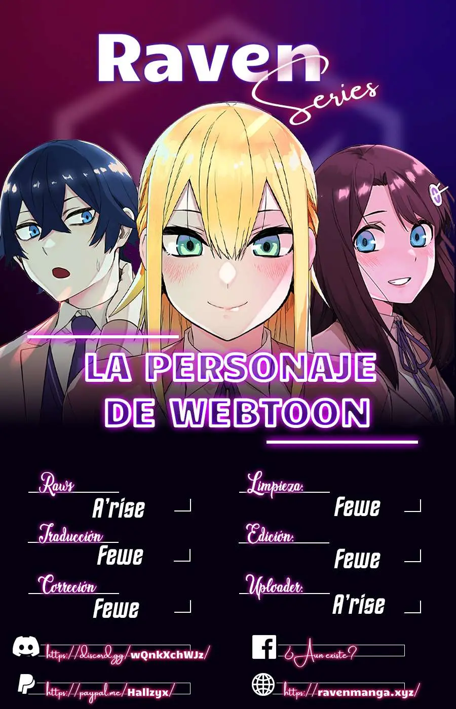 La Personaje Del Webtoon capítulo 63 página 2