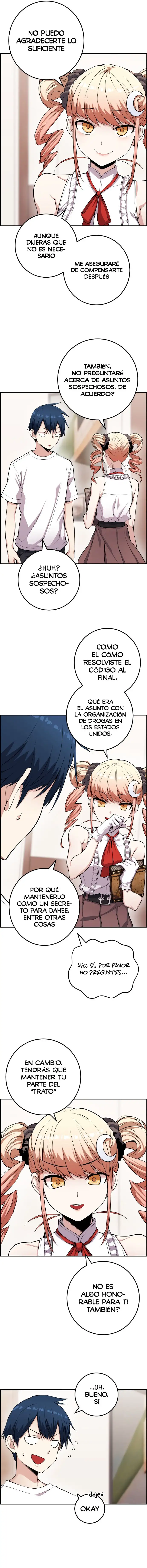 La Personaje Del Webtoon capítulo 65 página 9