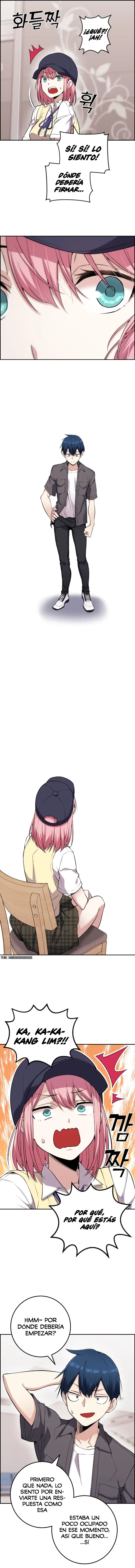 La Personaje Del Webtoon capítulo 65 página 12