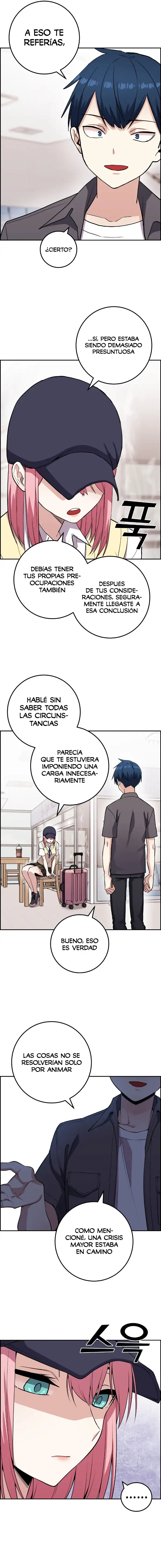 La Personaje Del Webtoon capítulo 65 página 14