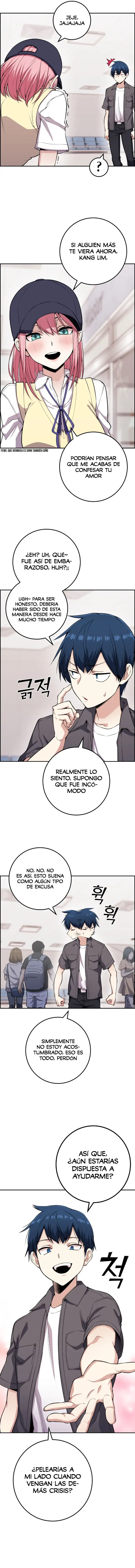 La Personaje Del Webtoon capítulo 65 página 17