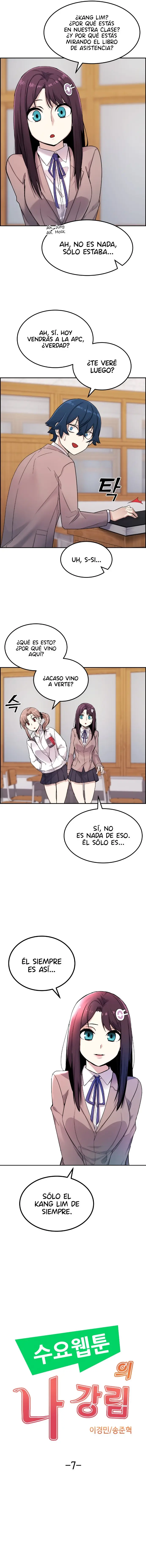 La Personaje Del Webtoon capítulo 7 página 4