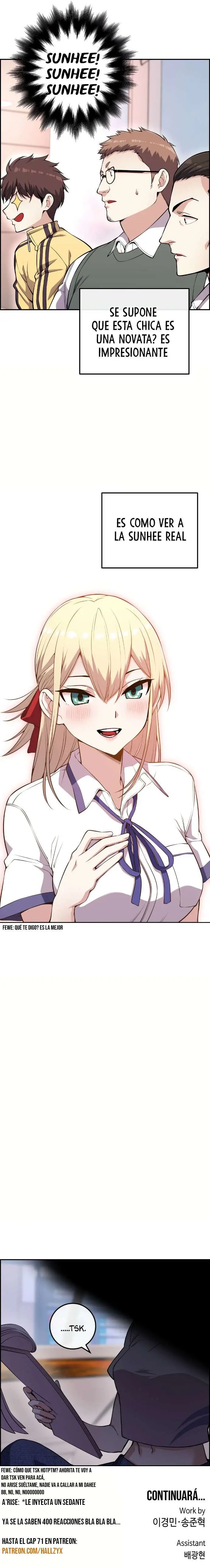 La Personaje Del Webtoon capítulo 70 página 13