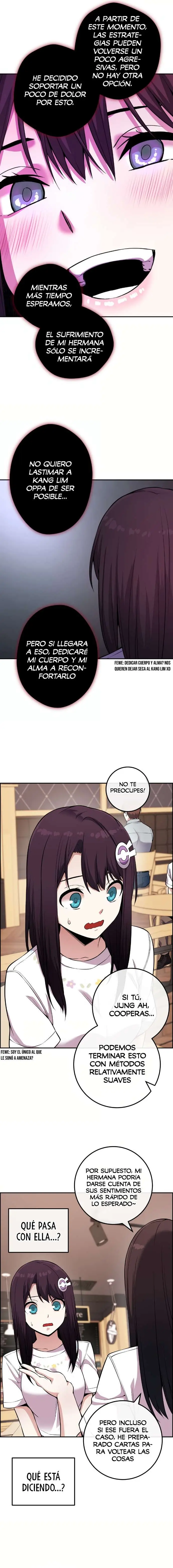 La Personaje Del Webtoon capítulo 76 página 7