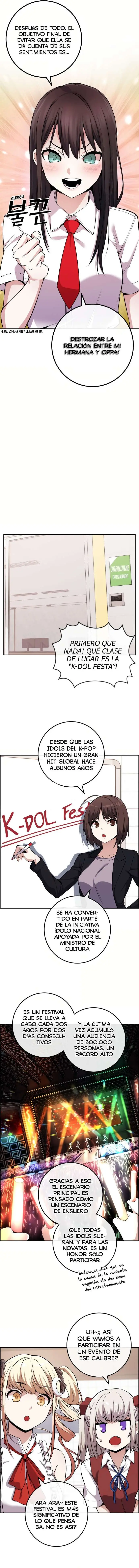 La Personaje Del Webtoon capítulo 76 página 8