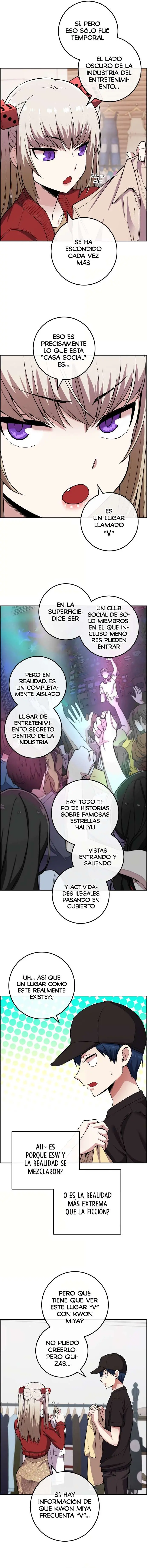 La Personaje Del Webtoon capítulo 78 página 11