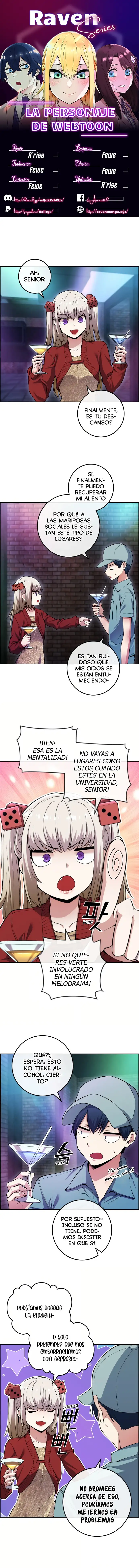 La Personaje Del Webtoon capítulo 79 página 3