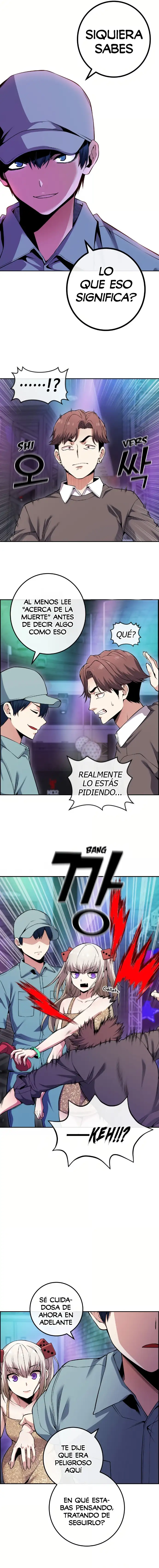 La Personaje Del Webtoon capítulo 79 página 11