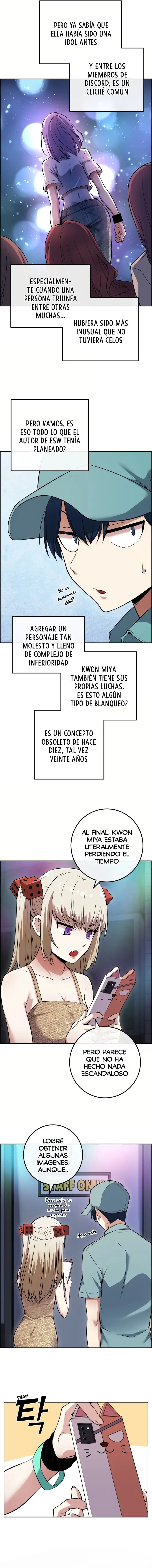 La Personaje Del Webtoon capítulo 79 página 17
