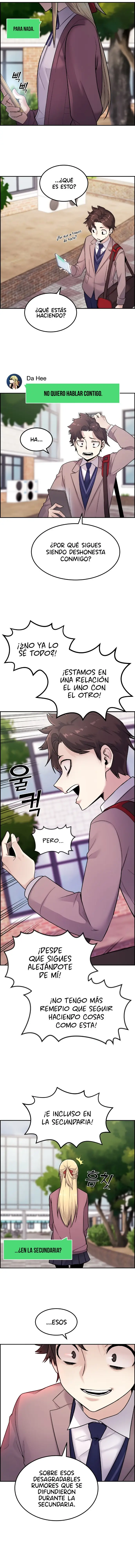La Personaje Del Webtoon capítulo 8 página 3