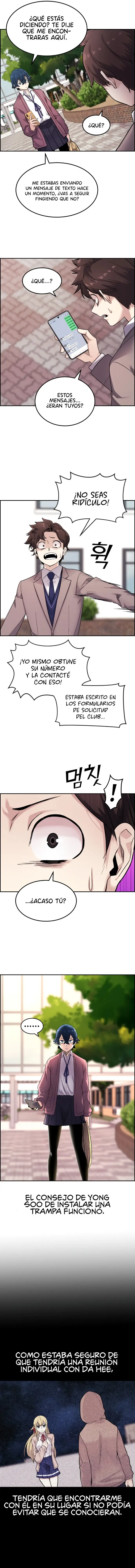 La Personaje Del Webtoon capítulo 8 página 7