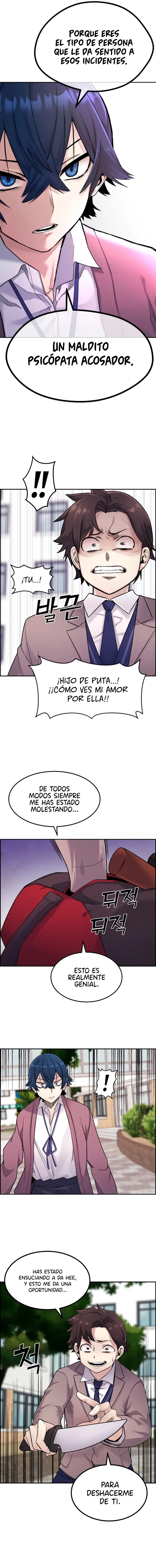 La Personaje Del Webtoon capítulo 8 página 10