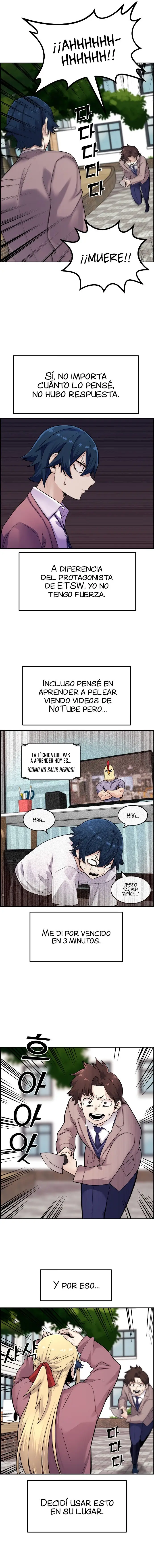 La Personaje Del Webtoon capítulo 8 página 11