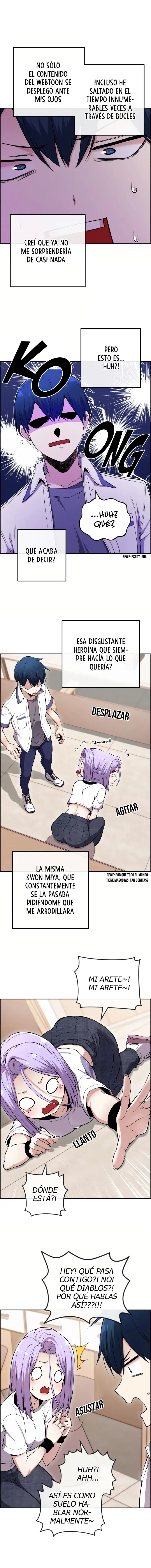 La Personaje Del Webtoon capítulo 83 página 1