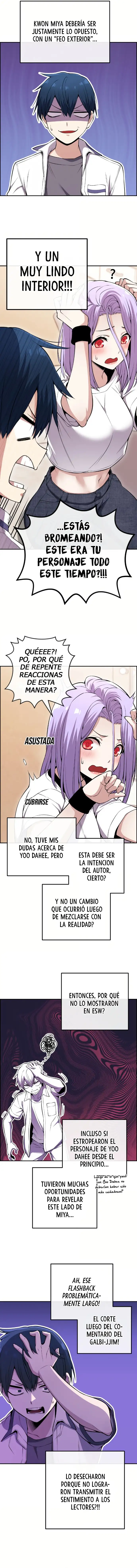 La Personaje Del Webtoon capítulo 83 página 3