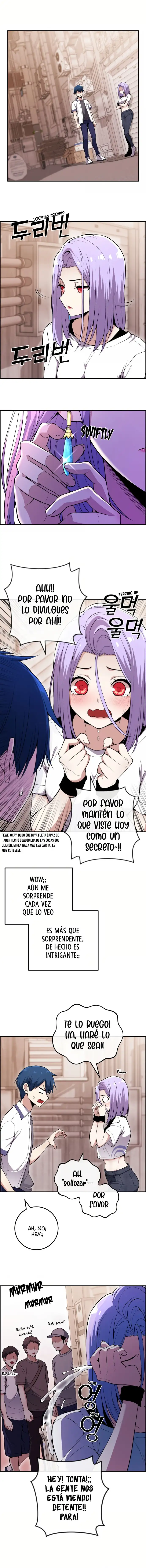La Personaje Del Webtoon capítulo 83 página 5