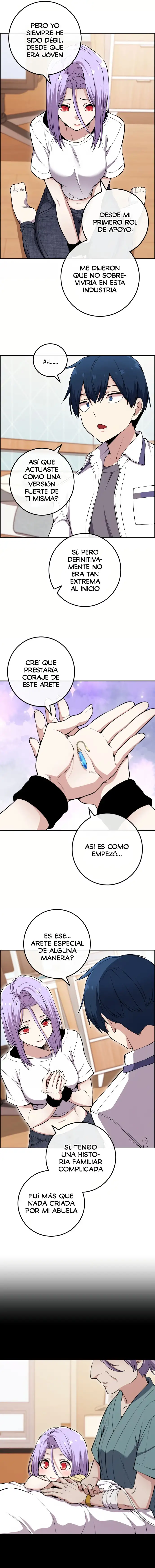 La Personaje Del Webtoon capítulo 83 página 9