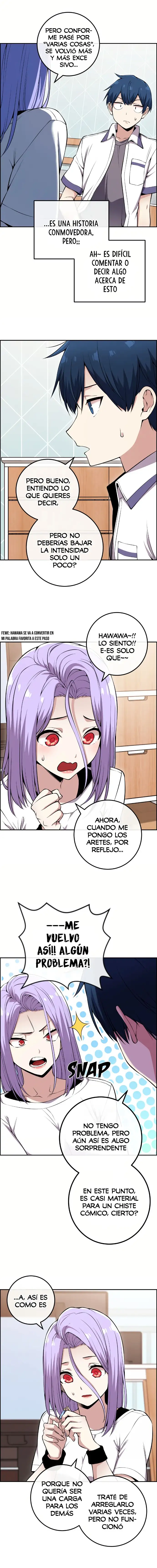 La Personaje Del Webtoon capítulo 83 página 11