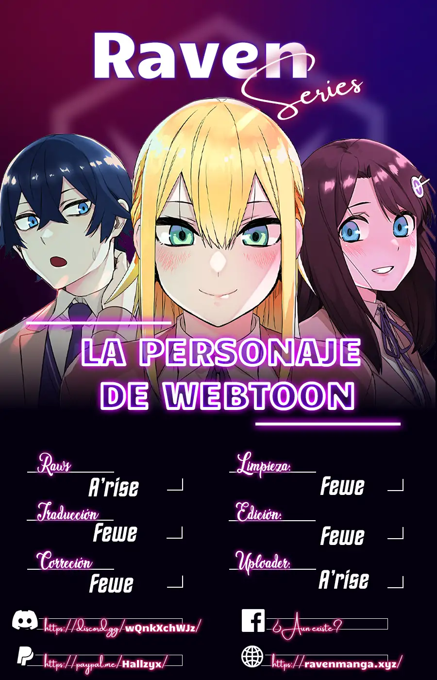 La Personaje Del Webtoon capítulo 85 página 1