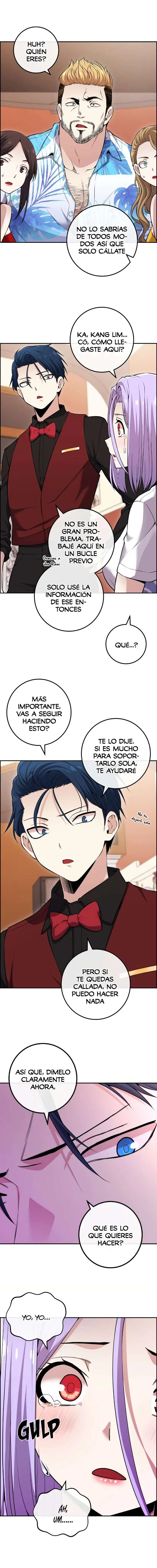 La Personaje Del Webtoon capítulo 85 página 8