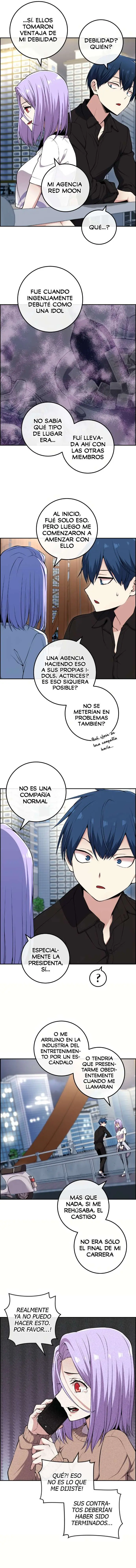 La Personaje Del Webtoon capítulo 85 página 13