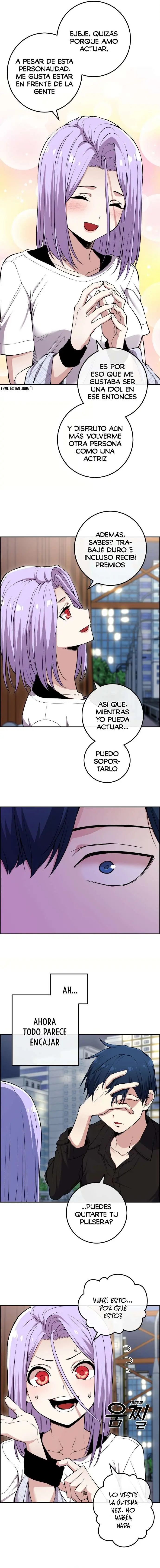 La Personaje Del Webtoon capítulo 85 página 16