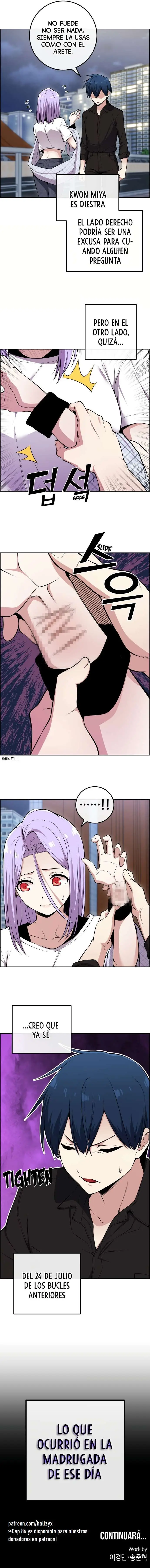 La Personaje Del Webtoon capítulo 85 página 17