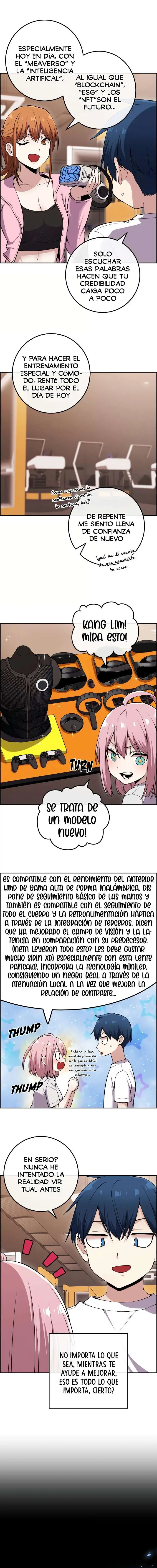 La Personaje Del Webtoon capítulo 87 página 11