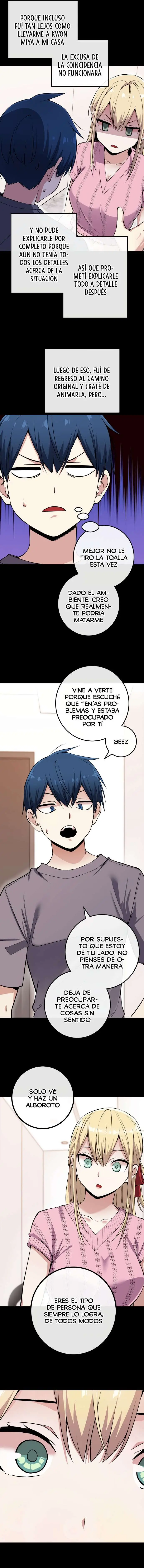 La Personaje Del Webtoon capítulo 89 página 9