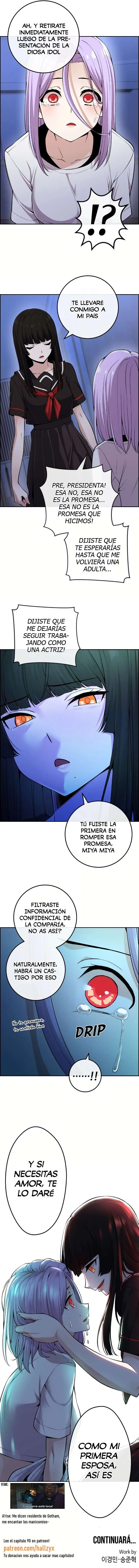 La Personaje Del Webtoon capítulo 89 página 16